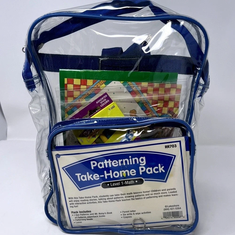 NEW Lakeshore Patterning Take-Home Pack RR703 Level 1 Math Complete 1995 New